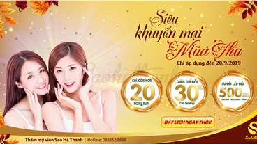 Siêu khuyến mại Mùa thu 2019